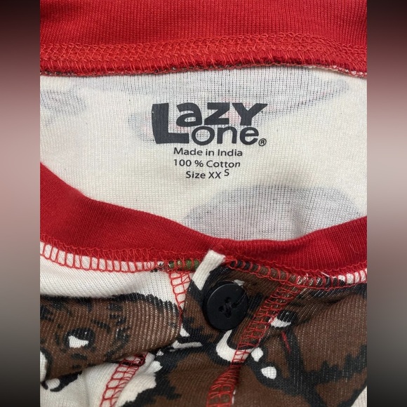 LAZY ONE Women Mammoth Mountain Long John XXS Sleepwear Pajama Flap Butt Cotton - Picture 7 of 7